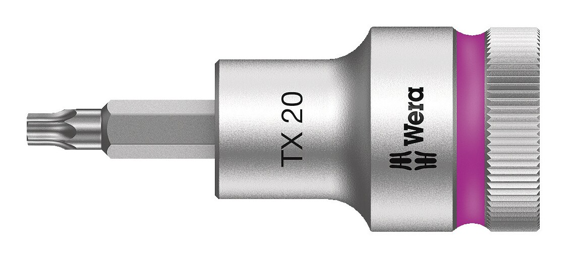 Wera Schraubendreher-Einsatz 1/2" T45 x 60 mm Haltefunktion - 05003835001 Image