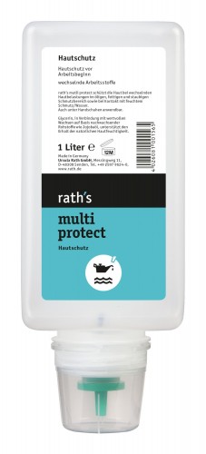 Rath 2020 Freisteller Raths-multi-protect-Hautschutzlotion-1-Liter-Softflasche