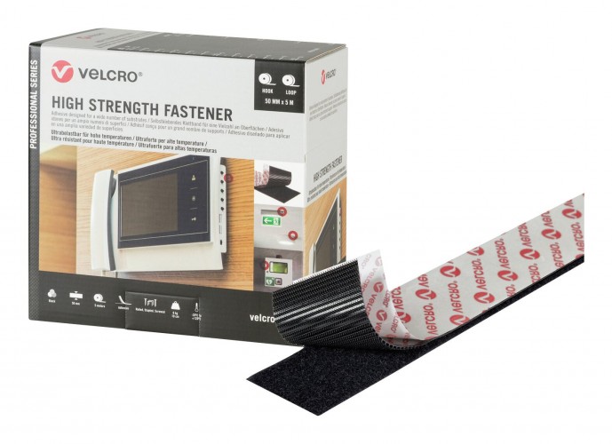 Velcro 2020 Freisteller Klettband-High-Strength-Fastener-50-mm-x-5m-schwarz 1