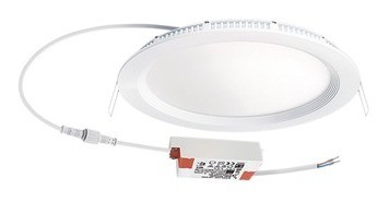Esylux 2020 Freisteller LED-Einbaudownlight-18W-ELSA-2-4000K-weiss-1750-lm-1-LED-Alu-matt-elektrisch-IP40-225-x-40-mm EO10299018
