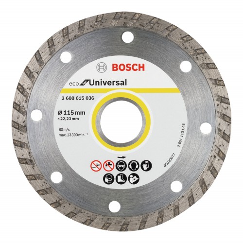 Bosch 2024 Freisteller Diamanttrennscheibe-Turbo-Eco-For-Universal-115-mm 2608615036