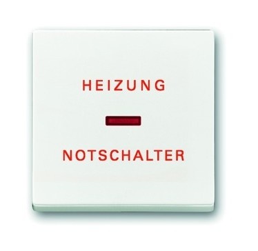 Busch-Jaeger 2017 Foto Kontrollwippe-Schalter-Taster-studioweiss-glaenzend-Sonderaufdruck 1789H-84
