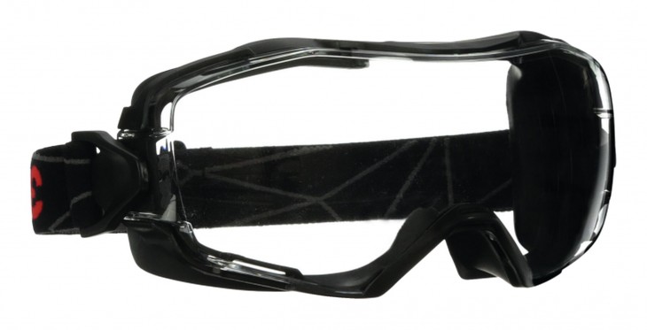 3M 2022 Freisteller Vollsichtbrille-6000-gruen-PC-klare-Scheibe 7100216617