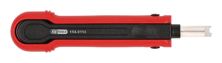 KS-Tools 2020 Freisteller Kabel-Entriegelungswerkzeug-Flachsteckhuelsen-0-6-mm 154-0113 1