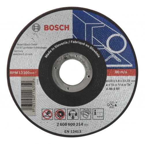 Bosch 2022 Freisteller Zubehoer-Expert-for-Metal-AS-46-S-BF-Trennscheibe-gerade-115-x-1-6-mm 2608600214