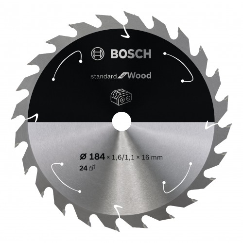 Bosch 2022 Freisteller Akku-Kreissaegeblatt-Standard-for-Wood-184-x-1-6-1-1-x-16-24-Zaehne 2608837698