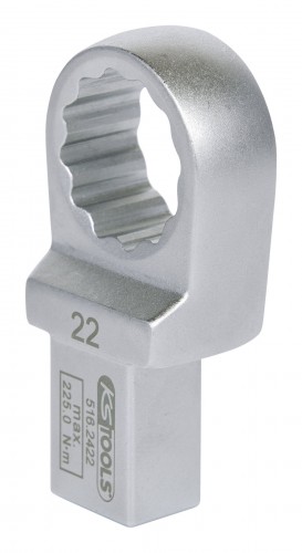KS-Tools 2020 Freisteller 14-x-18-mm-Einsteck-Ringschluessel-22-mm 516-2422 1