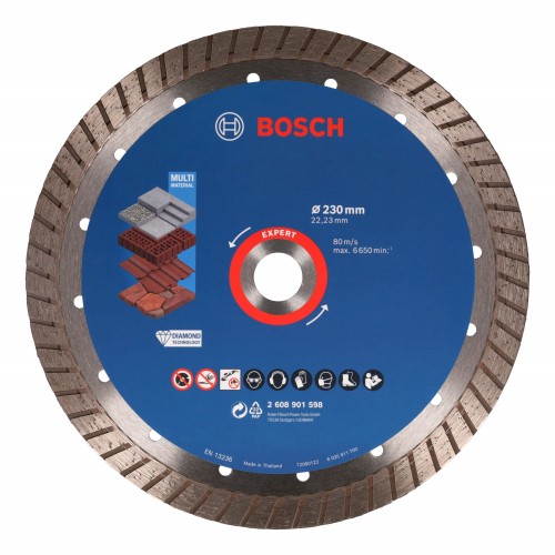 Bosch 2024 Freisteller Expert-MultiMaterial-Diamanttrennscheiben-230-x-22-23-x-2-4-x-15-mm 2608901598