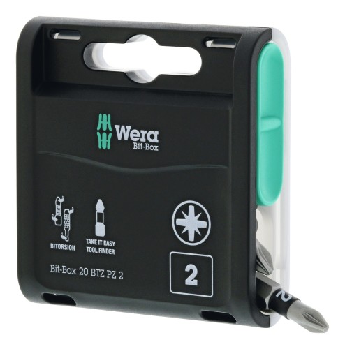 Wera 2019 Freisteller Bit-Box-20-BTZ-PZ2x-25mm-20er-Box