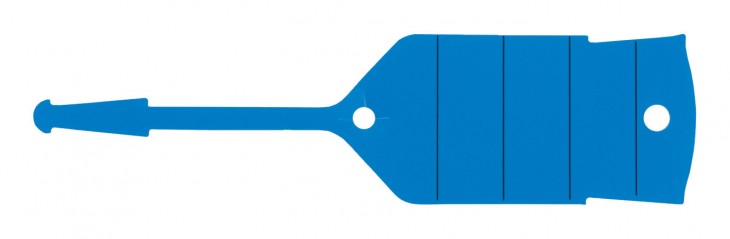 KS-Tools 2020 Freisteller Schluesselanhaenger-Schlaufe-blau-500-Stueck 500-8094