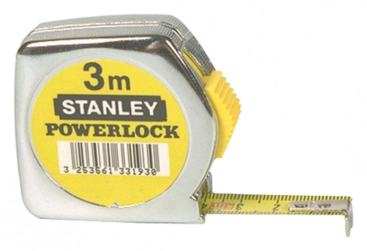 Stanley 2017 Foto Taschenbandmass-Powerlock-3m-12-7-mm-Metallgehaeuse 1-33-218
