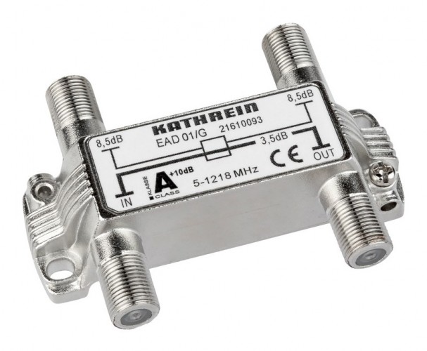 Kathrein 2020 Freisteller Abzweiger-F-Conn-2f-5-1218-MHz-8-5-dB 21610093