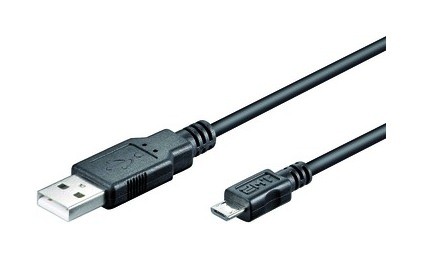 Wentronic 2017 Foto USB-Kabel-1-8m-USB-A-USB-B-Stecker 93181