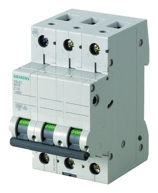 Siemens 2020 Freisteller Leitungsschutzschalter-UC-B-32A-3p-400V-6-kA-3TE-50-Hz-Zusatzeinrichtungen-moeglich 5SL63326
