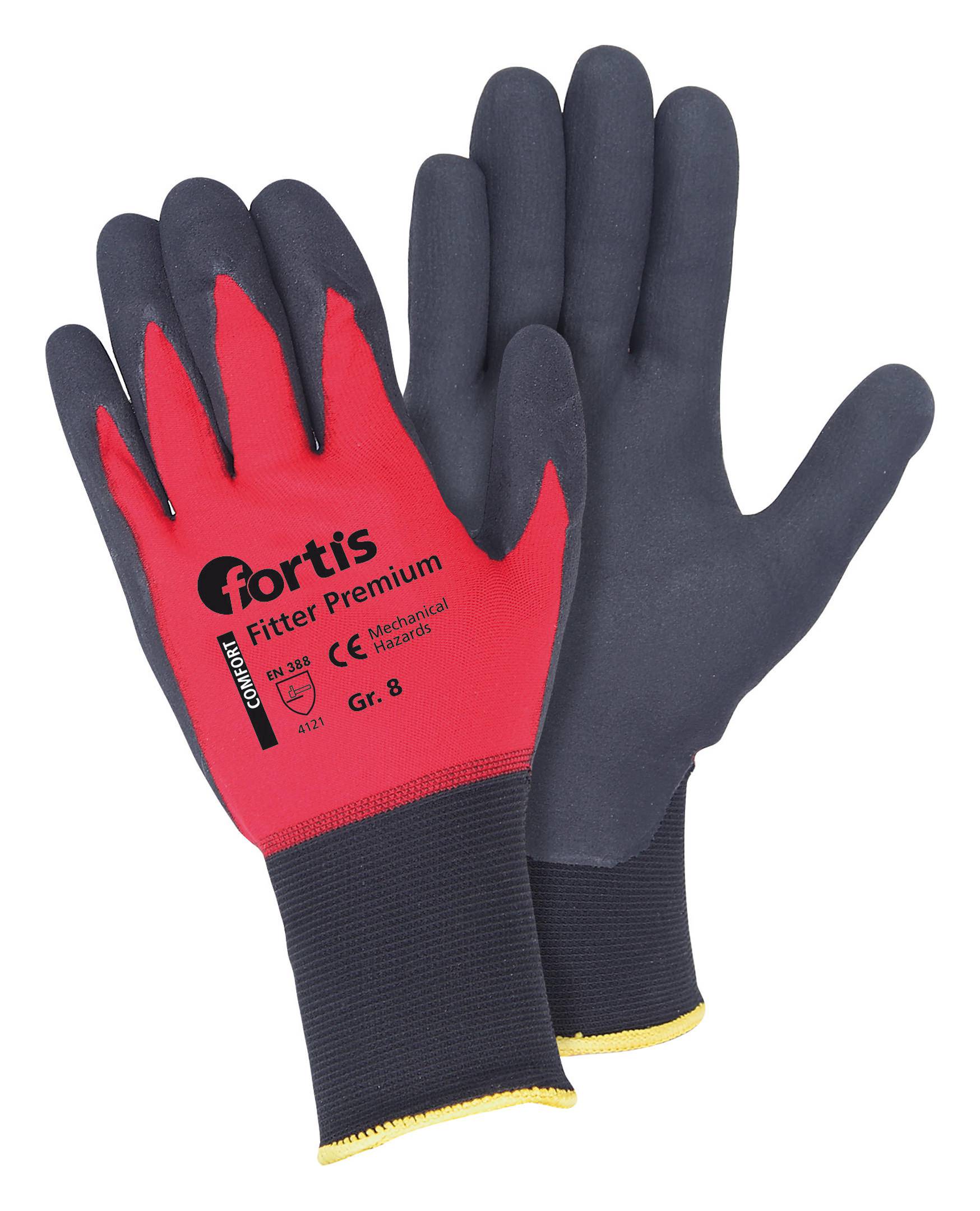 FORTIS Handschuh Fitter MaxxPlus Gr Inh. 12 Paar 10