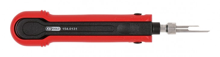 KS-Tools 2020 Freisteller Entriegelungswerkzeug-Flachstecker-Flachsteckhuelsen-6-3-mm-8-mm-KOSTAL 154-0131