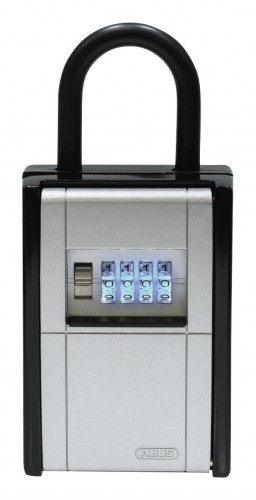ABUS 2022 Freisteller Schluesselbox-KeyGarage-797-LED-B-Buegel 83855