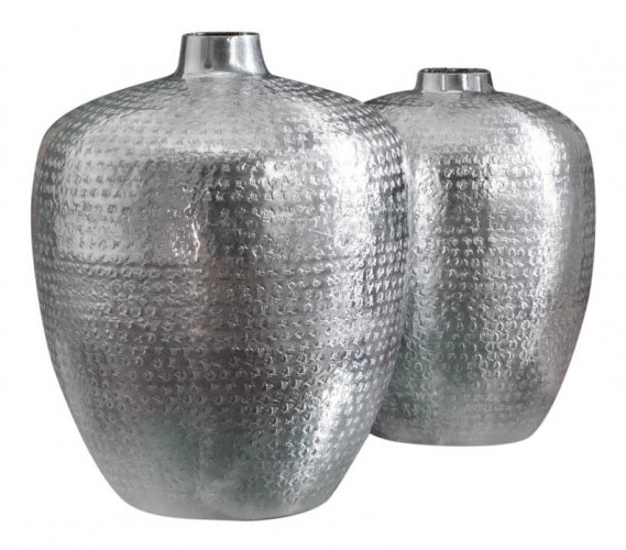Invicta 2023 Freisteller Vase-Oriental-2er-Set-silber 40102 0038866
