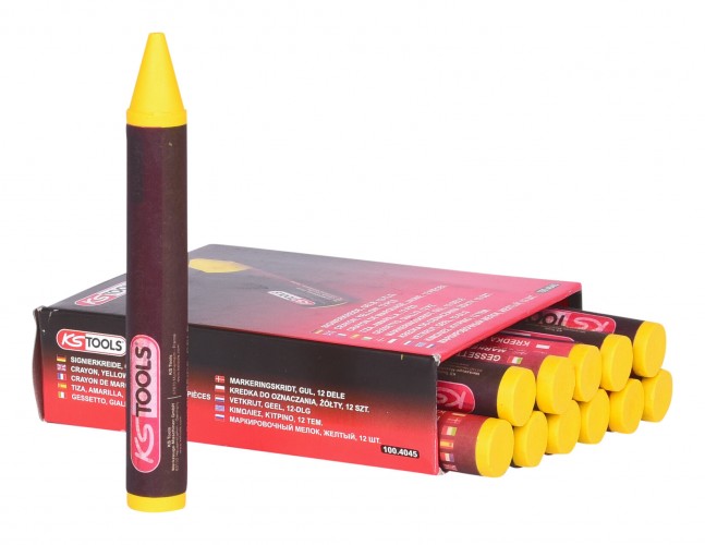 KS-Tools 2020 Freisteller Signierkreide-gelb-12er-Pack 100-4045 1