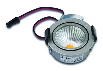 Hera 2020 Freisteller LED-Einbaustrahler-5W-3000K-485-lm-weiss-matt-Konverter-1-LED-IP44 20202570102