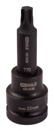 KS-Tools 2020 Freisteller 3-4-Kraft-Bit-Stecknuss-Torx-lang-T 450-044