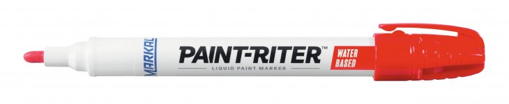 Markal 2023 Freisteller Paint-Riter-wasserbasiert-Allzweck-Markierung-rot