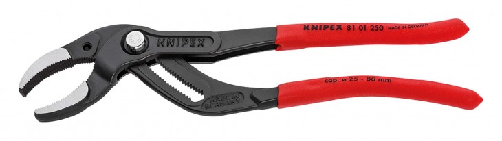 Knipex 2017 Foto Syphon-Greifzange-poliert-250mm-tauchisoliert