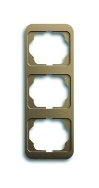 Busch-Jaeger 2017 Foto Rahmen-3f-bronze-matt-vertikal-Metall-Aluminium 1733-21