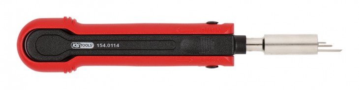 KS-Tools 2020 Freisteller Kabel-Entriegelungswerkzeug-Flachsteckhuelsen-1-2-mm-2B 154-0114 1