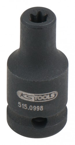 KS-Tools 2020 Freisteller 1-4-Torx-E-Kraft-Stecknuss-kurz-E4 515-0998 1