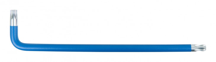 KS-Tools 2020 Freisteller Kugelkopf-Torx-Winkelstiftschluessel-XL-T50-Blau 151-4279