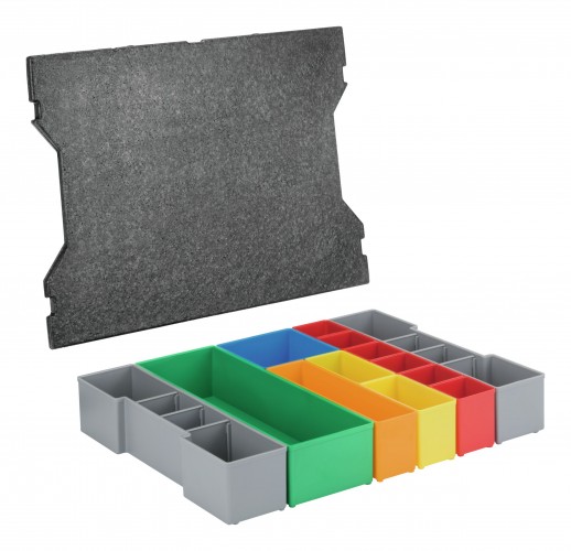 Bosch 2022 Freisteller Boxen-Kleinteileaufbewahrung-inset-box-Set-13-Stueck-Passend-L-BOXX-102 1600A016N8