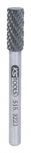 KS-Tools 2020 Freisteller HM-Zylinder-Fraesstift-Form-A-ohne-Stirnverzahnung-8-mm 515-3223 1