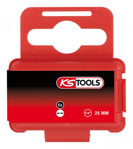 KS-Tools 2020 Freisteller 1-4-Bit-Spanner-25-mm-5er-Pack