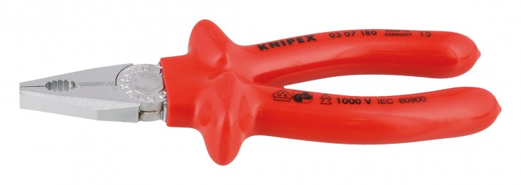 Knipex 2017 Foto Kombizange-VDE-180mm-tauch-isoliert