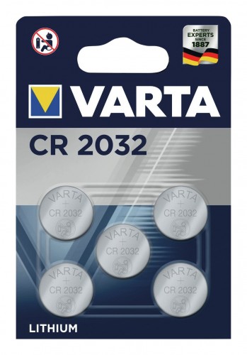 Varta 2019 Freisteller Batterie-Electronics-CR2032-5er-Blister 1