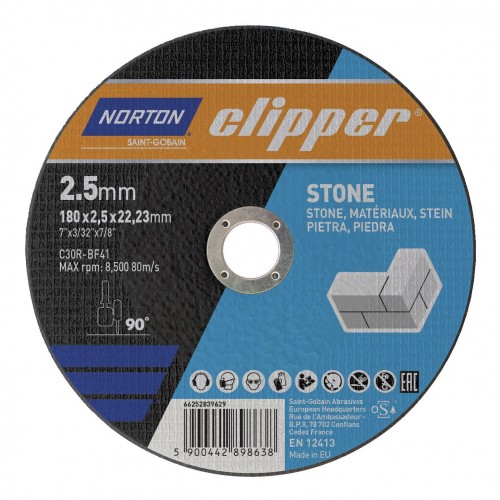 Norton 2020 Freisteller Trennscheibe-Stein-C30R-180-x-2-5-x-22-23-mm