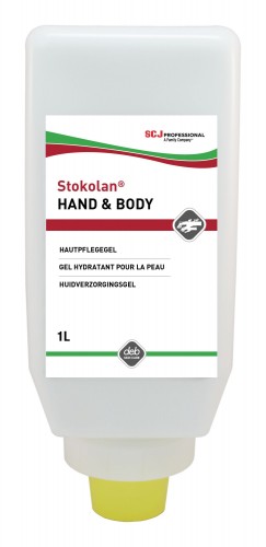 SC-Johnson 2020 Freisteller Stokolan-Hand-Body-Lotion-1000-ml-Feuchtigkeitsspend-Lotion-Softflasche
