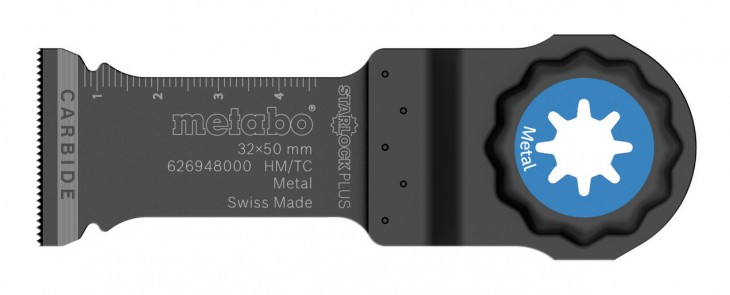 Metabo 2021 Freisteller Tauchsaegeblatt-Starlock-Plus-Metall-Carbide-32-x-50-mm 626948000