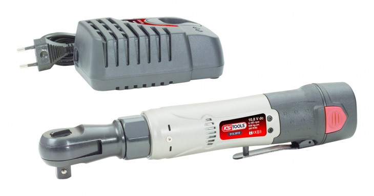 KS-Tools 2020 Freisteller Akku-Umschaltknarre-Nm-U-min-10-8V-1-Ladegeraet 515-35