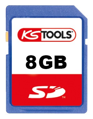 KS-Tools 2020 Freisteller SD-Speicherkarte-8-GB 550-5008