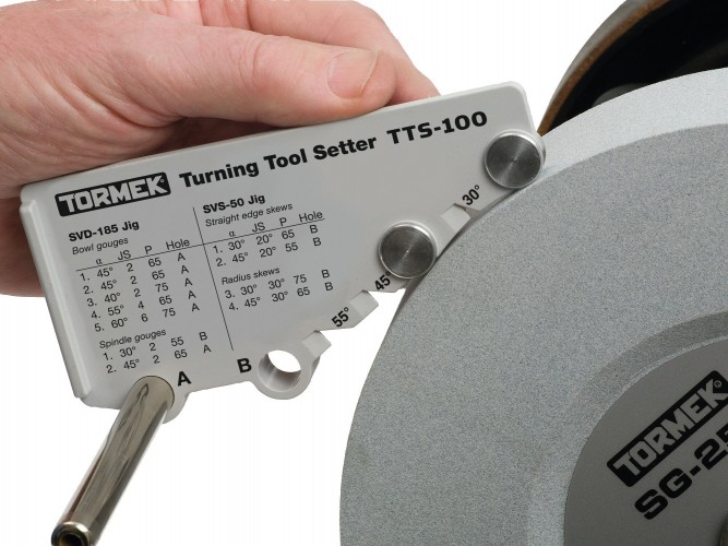 Tormek 2023 Anwendung Einstellehre-Drechselwerkzeuge-TTS-100 422037