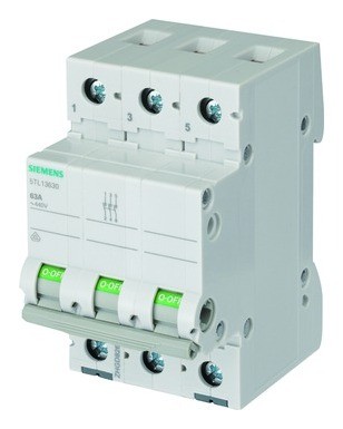 Siemens 2020 Freisteller Ausschalter-REG-3S-100A-440V-3TE 5TL13910