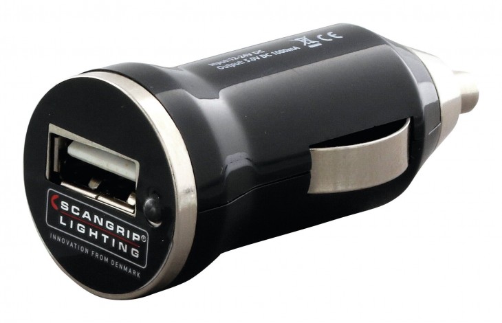 Scangrip 2019 Freisteller USB-KFZ-Ladegeraet-12-24V