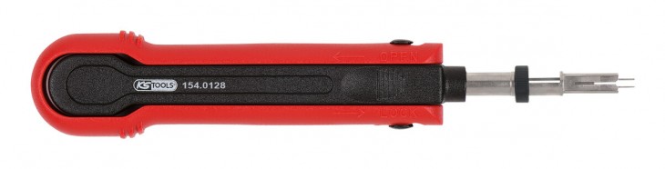 KS-Tools 2020 Freisteller Entriegelungswerkzeug-Flachstecker-Flachsteckhuelsen-5-8-mm-KOSTAL-SLK 154-0128