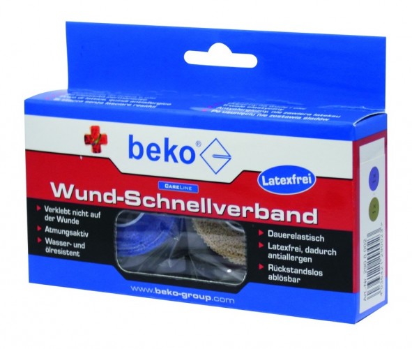 Beko 2020 Freisteller Schnellverband-Box-CareLine-Wund-2xRolle 2908002