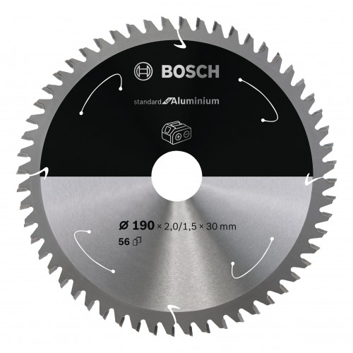 Bosch 2022 Freisteller Akku-Kreissaegeblatt-Standard-for-Aluminium-190-x-2-1-5-x-30-56-Zaehne 2608837771
