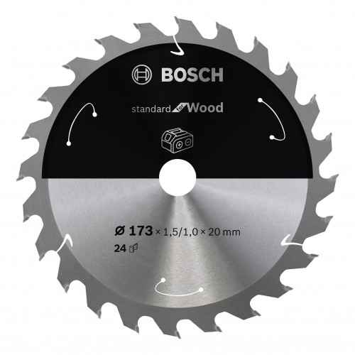 Bosch 2022 Freisteller Akku-Kreissaegeblatt-Standard-for-Wood-173-x-1-5-1-0-x-20-24-Zaehne 2608837690