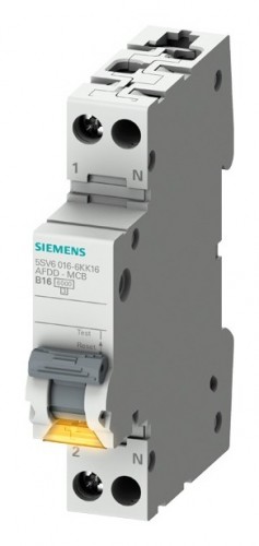 Siemens 2020 Freisteller Brandschutzschalter-B-2p-16A-230V-1TE-IP20 5SV60166KK16