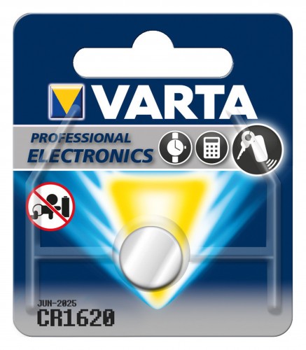 Varta 2017 Foto Electronics-Lithium-CR1620-1er-Blister-3-0V 6620101401